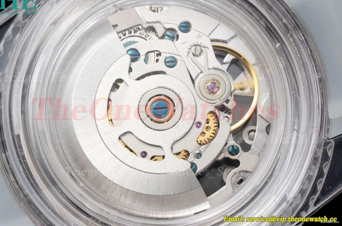 A2824 Acrylic F8F Skeleton Date No Submariner RU Dial 40MM 1210